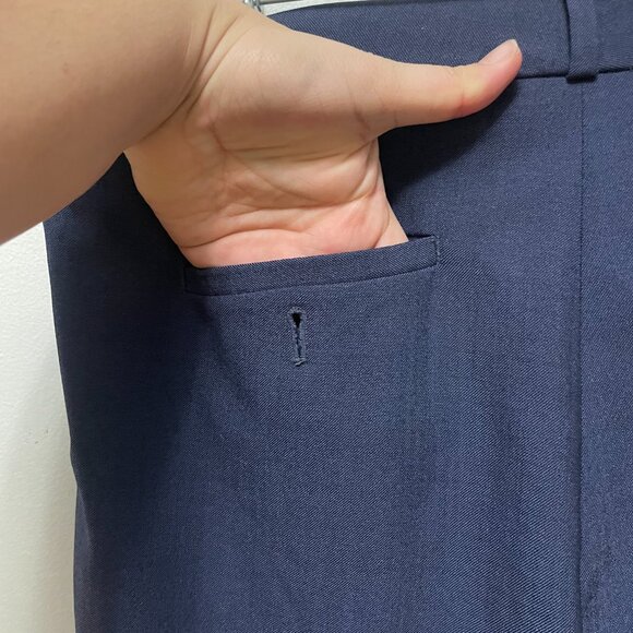 Banana Republic Navy Blue Trouser Pant Women's Size 6 - Picture 5 of 8